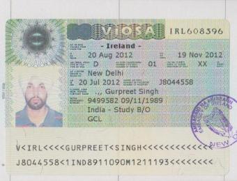 Gurpreet-Ireland-Visa
